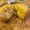 El cooksnap de Eliana P cuando hizo Muffins salados con corazón de queso y jamón.