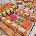 El cooksnap de Flor Carcur cuando hizo Sushi.