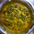 Charusheela Prabhu's cooksnap of when they made पालक डाळभाजी (palak dal bhaji recipe in marathi).