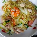 chun手作料理食堂 的 海鮮肉絲炒麵（無油） cooksnap