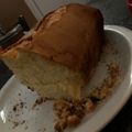 El cooksnap de Lunacocina cuando hizo Budín de coco y frutos secos.