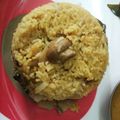 Shobana Ramnath's cooksnap of when they made காளான் பிரியாணி (Kaalaan biryani recipe in tamil).