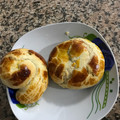 El cooksnap de Maira Quintana cuando hizo Pan casero dulce y relleno receta de Mamá 😍.
