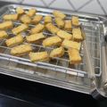 รูป Cooksnap ของ Ginger Ginger เมื่อเขาทำ ขนมปังกรอบ เนย น้ำตาล ในหม้อทอดไร้น้ำมัน