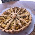 El cooksnap de stephania lópez cuando hizo Pie de Manzana.