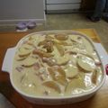 linda.hauseur's cooksnap of when they made Cheesy scalloped potatoes and ham.