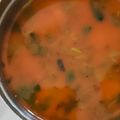 Rushi का कुकस्नैप जब उन्होंने तुवर दाल कैरी ची आमटी (tuvar dal curry chi amti recipe in Hindi) बनाया था।
