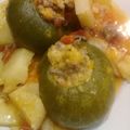 El cooksnap de Cebolla cuando hizo Zapallito relleno al estofado.