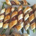 Miss Fluffy's Cooking (Angie's Italian Cooking)'s cooksnap of when they made Asparagus and prosciutto twists.