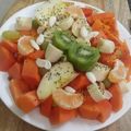 Monika gupta 's cooksnap of when they made Papaya fruit salad.