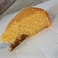 El cooksnap de Yanina Barrientos cuando hizo Torta de choclo con leche condensada.