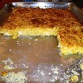 El cooksnap de Alfonsina Lomanto cuando hizo Chipa guazu (torta de choclo).
