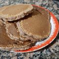 El cooksnap de Pat Erasmo cuando hizo Waffles de salvado de avena y cacao.
