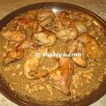 Um Dina's cooksnap of when they made Traditional Palestinian Maftoul.