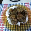El cooksnap de Graciela da Rosa cuando hizo Buñuelos de acelga saludable 😋.