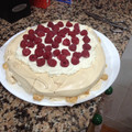 El cooksnap de Pedro cuando hizo Tarta Pavlova.