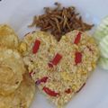 Cooksnap dari Dewi Khoirinisa untuk resep Nasi Goreng Putih