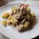 Kitti Györfi Cooksnap-ja, amikor elkészítette a(z) Gombás-mustáros csirkepörkölt burgonyával receptet.