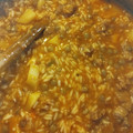 El cooksnap de Noelia Montiel cuando hizo Guiso de arroz y lentejas.