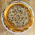 El cooksnap de font-mb cuando hizo Tarta de queso y turrón con toffee.