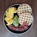 El cooksnap de Maine Santillán cuando hizo Waffles Belga Sencillos.