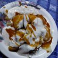 Vaishali Arora's cooksnap of when they made Dahi bhalle.