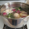 El cooksnap de Hugo Guzman cuando hizo Sopa de Pollo ecuatoriana.