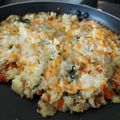 El cooksnap de Paola Vasquez Leyton cuando hizo Tortilla de papa criolla calabacín y zanahoria🥔🥕🥒🥘.
