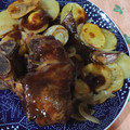 El cooksnap de Carlos Muñiz A Iglesias cuando hizo Codillos de cerdo al horno con patatas.