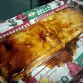 El cooksnap de Sandra cuando hizo Flan de manzanas caramelizadas a la canela, sin leche.