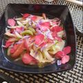 El cooksnap de Dilma More 🇨🇴 cuando hizo Ensalada multicolor🌹🏵️🌺.