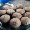El cooksnap de Claudianoemi Baroni cuando hizo Muffins de coco y pera.
