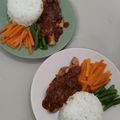 Cooksnap dari Firyal Khairunnisa Ys untuk resep Steak ayam teflon