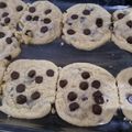 El cooksnap de Sandra Pacios Michelena cuando hizo Galletas con chispas de chocolate.