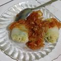 Cooksnap dari Geandra Alvira untuk resep Sawi Putih Gulung Isi Ayam