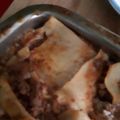 El cooksnap de Paola Gutiérrez cuando hizo Lasaña de carne.