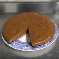 El cooksnap de Juliana Rueda cuando hizo Torta de chocolate con chocolate casero.
