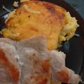 El cooksnap de Daiana Barraza cuando hizo Sopa paraguaya con polenta.
