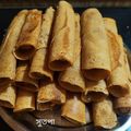 Sutapa Chakraborty's cooksnap of when they made চালের গুঁড়ো এবং নারকেলের পাটিসাপ্টা (chaler guro ebong narkeler patisapta recipe in Bengali).