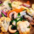 Hoàng Oanh's cooksnap of when they made Bông cải xanh xào tôm.