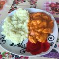 Cooksnap-ul lui Bianca Valentina Duțu atunci când a preparat Curry de pui cu orez basmati.