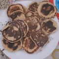 El cooksnap de Yamila Villanueva cuando hizo Panqueques de avena y banana.
