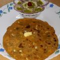 Bibhasini Patra's cooksnap of when they made Cabbage Paratha.