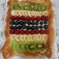 El cooksnap de Teresa Fernández cuando hizo Tarta de hojaldre con crema pastelera y frutas.