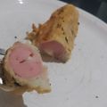 El cooksnap de Mayra Flores cuando hizo Banderillas de salchichas "a la Argentina".