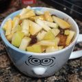 El cooksnap de Irene cuando hizo Porridge de avena fitness, sin lácteos.