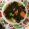 El cooksnap de Enrique Salmerón cuando hizo Sopa improvisada.