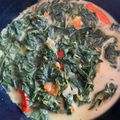 Cooksnap dari Qiqi untuk resep Sayur Daun Singkong bumbu kuning