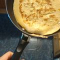 El cooksnap de Aldana Luján cuando hizo Panqueques dulces.