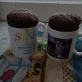 El cooksnap de Valeria Sosa cuando hizo Torta en taza al micro.